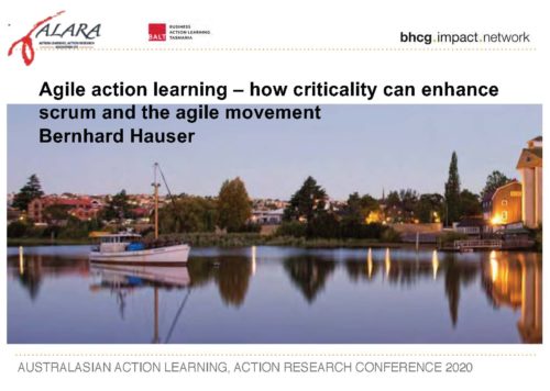 Pages from Agile Action Learning Bernhard Hauser ALARA BALT 2020