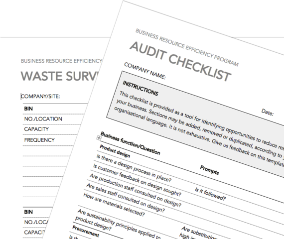 Image of audit checklists