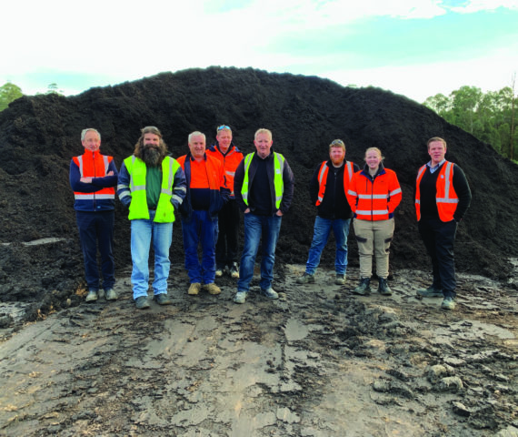 Image of group visit to Dulverton Waste Management Centre
